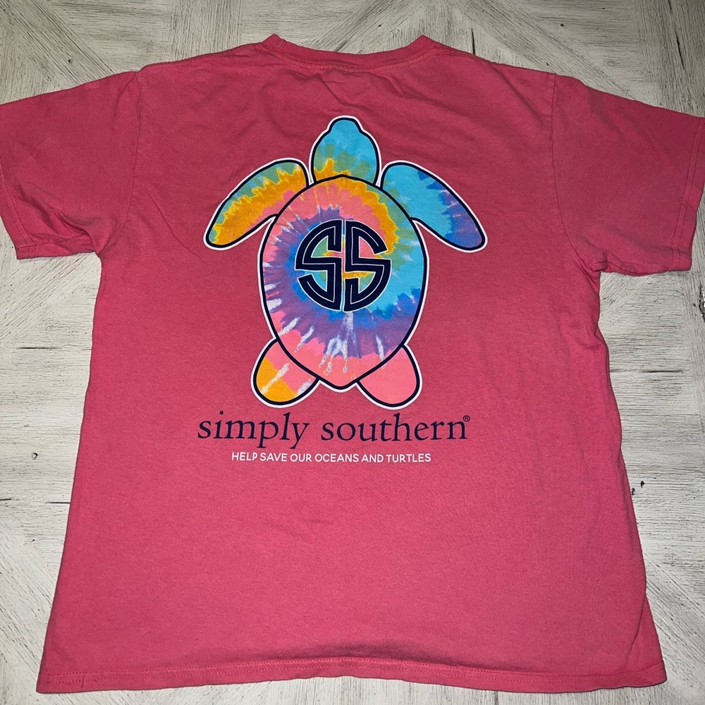 Simply Southern Girls T-Shirt, Size Youth Large